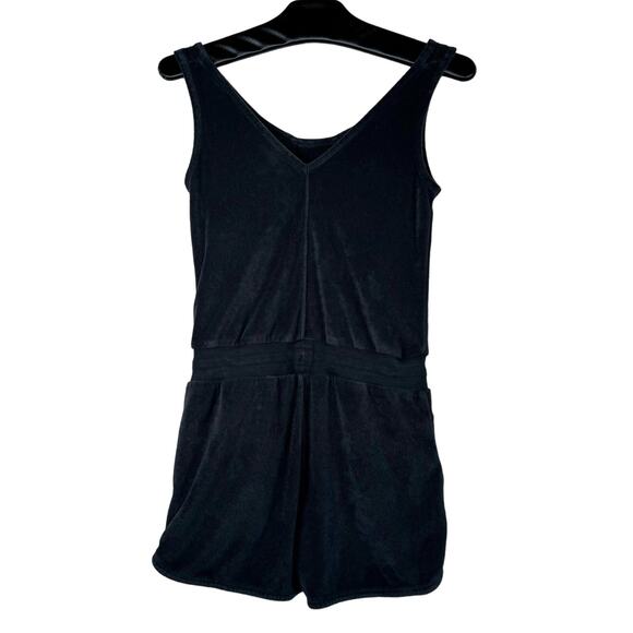 Nike Heritage Girls' Grade School French Terry Romper Medium - Picture 3 of 13